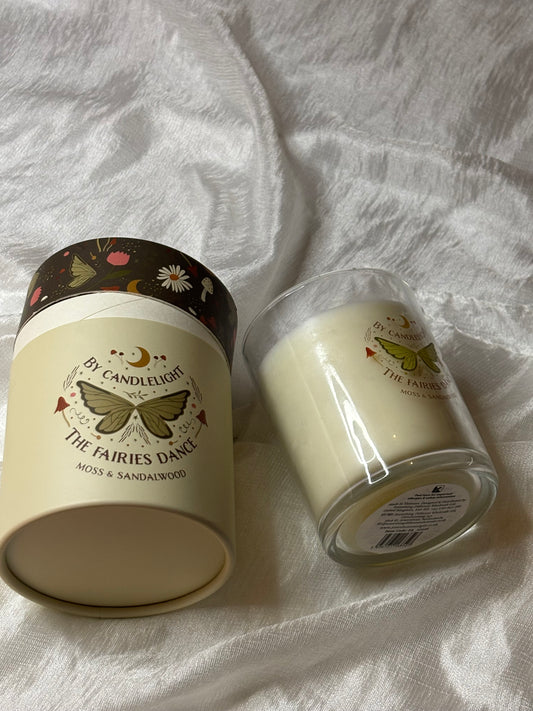 FAIRY WING MOSS & SANDALWOOD CANDLE