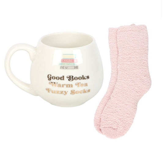 GOOD BOOKS MUG AND SOCKS SET