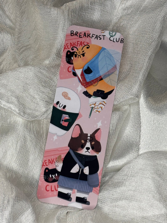 Ontbijtclub | Schattige Boekenlegger | cadeau voor boekenliefhebbers