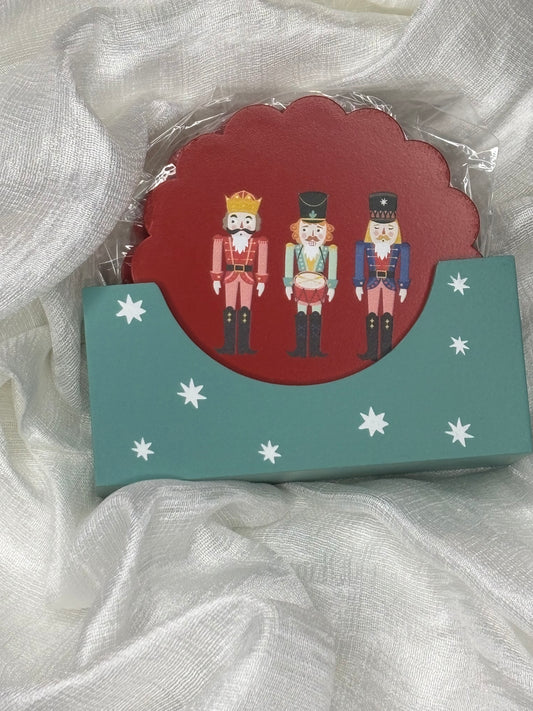 NUTCRACKER COASTER SET