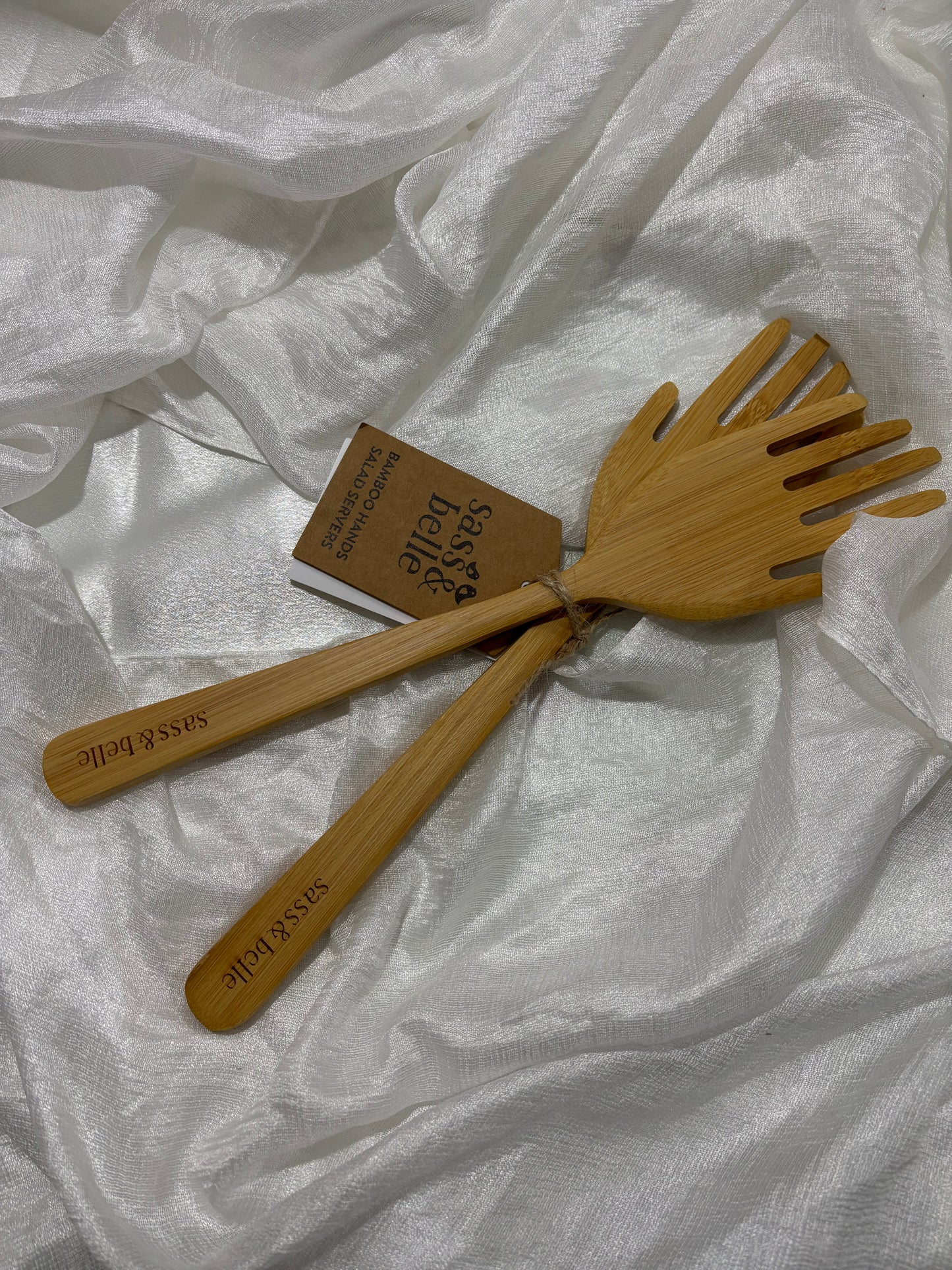 Saladeservers van Bamboo Hands